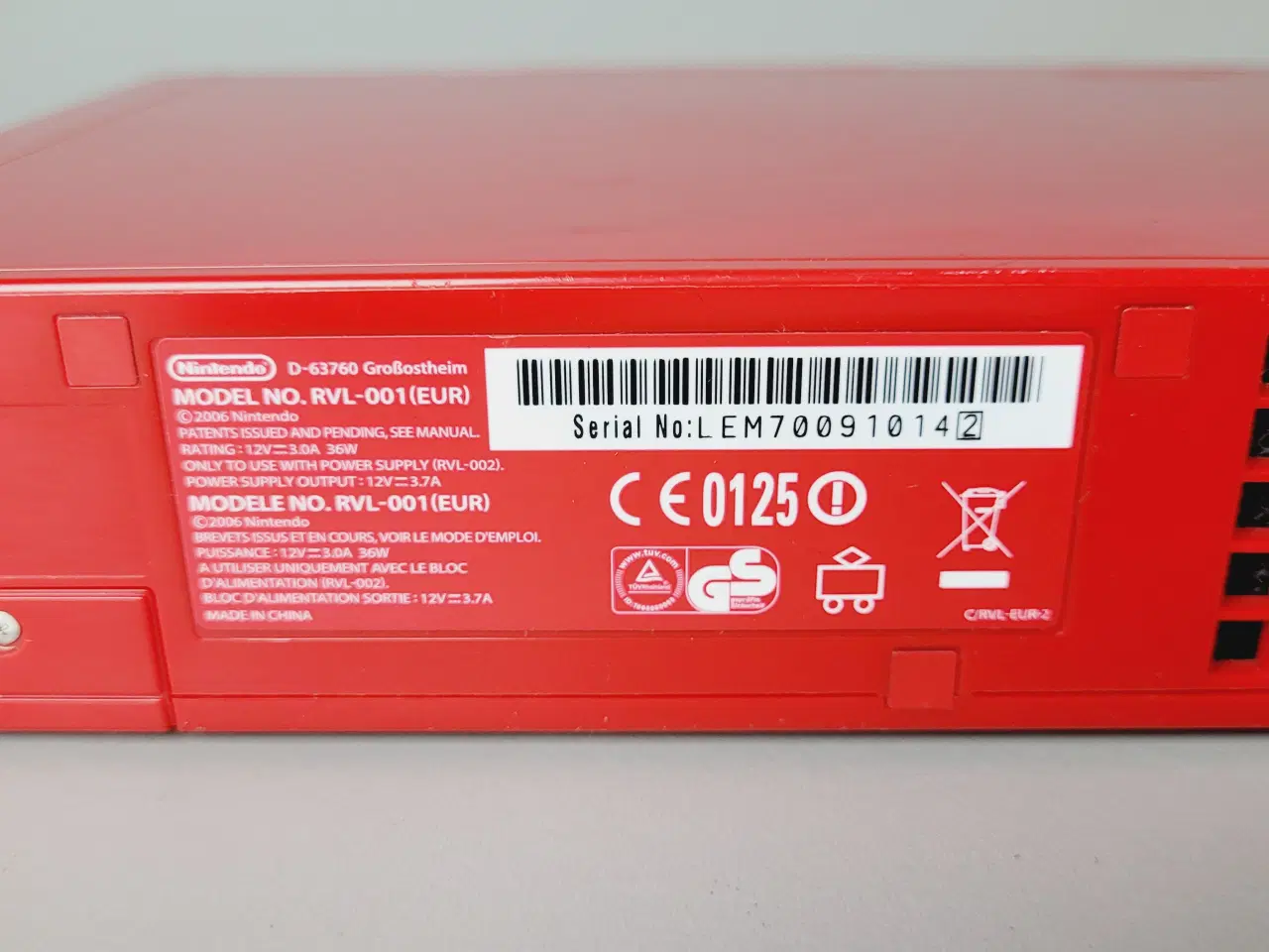 Billede 6 - ⭐️· 🎮 Nintendo Wii konsol (Limited Edition) RØD