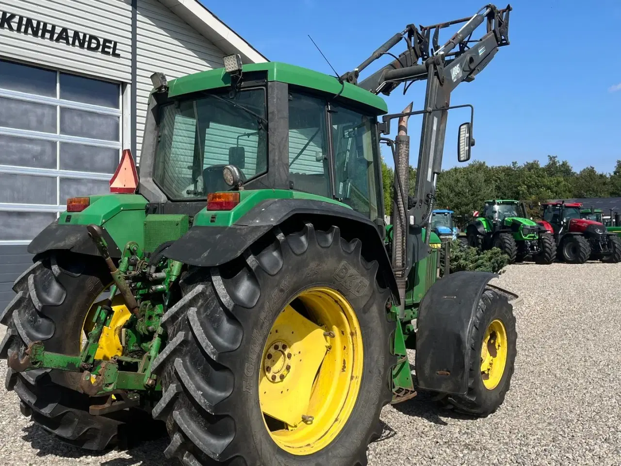 Billede 14 - John Deere 6510 Med frontlæsser