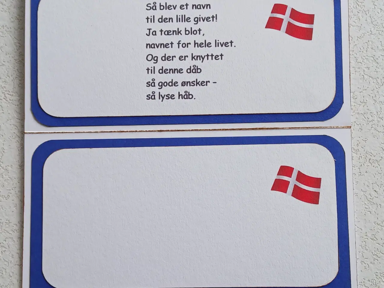 Billede 7 - Dåbskort til drenge og piger sælges.