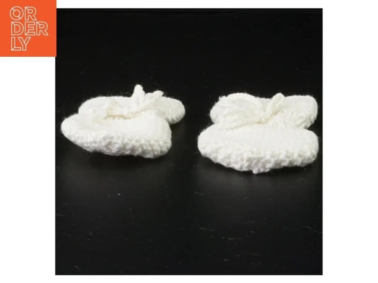 Billede 2 - Håndstrikkede babyvanter (str. 11 cm)