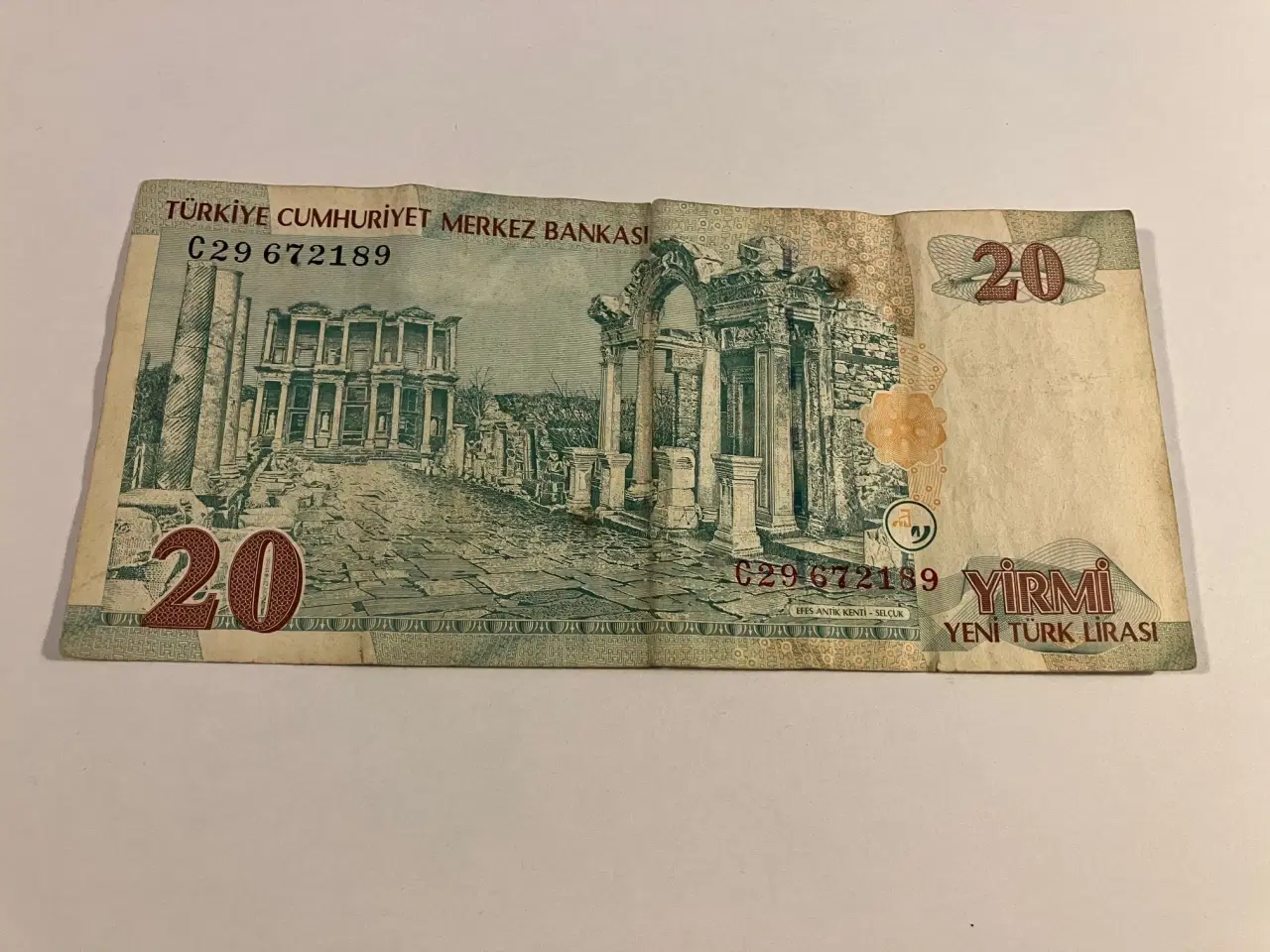Billede 2 - 20 New Lira - Turkey
