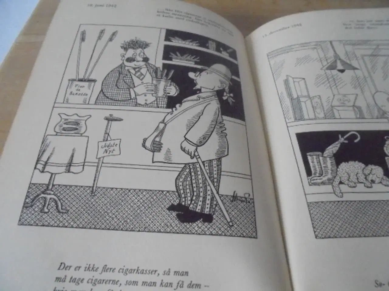 Billede 4 - Storm P. - og tobakken. Besættelsen og efterkrigst