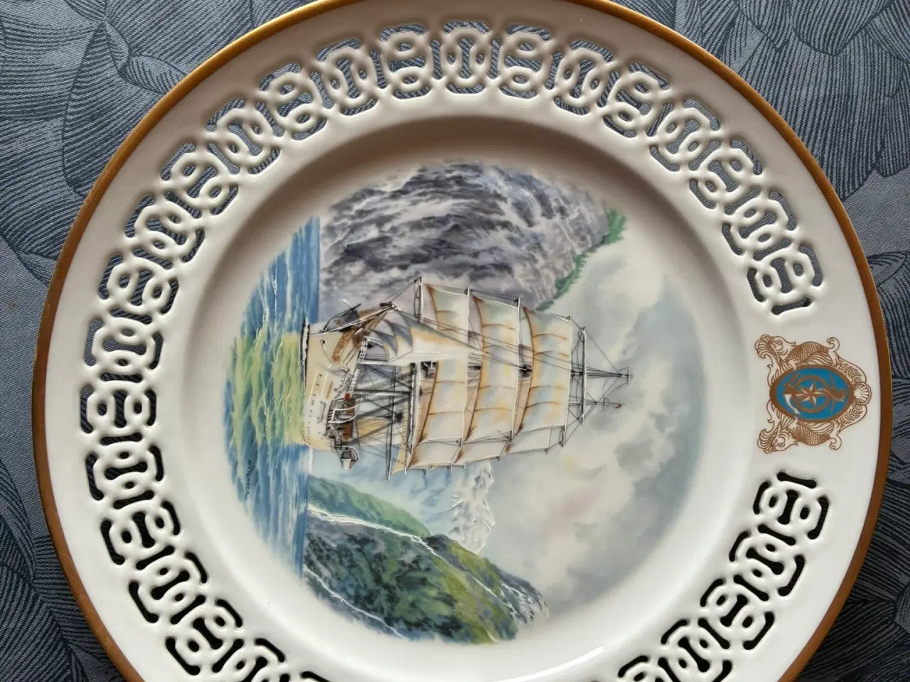 Billede 9 - Seks smukke skibsplatter sælges samlet