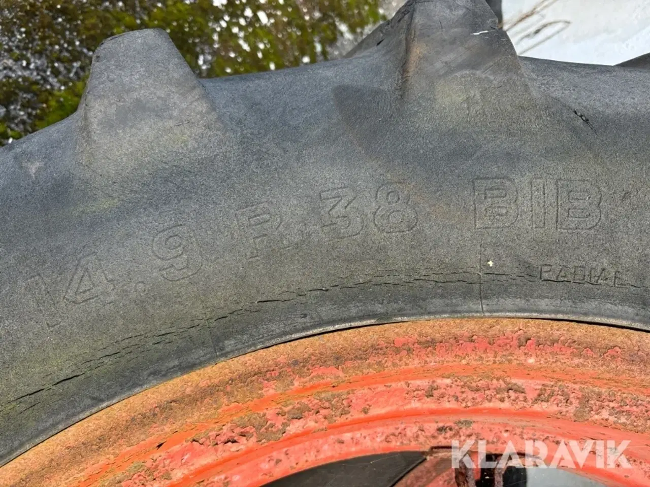 Billede 4 - Dæk med fælg Michelin 2 styk