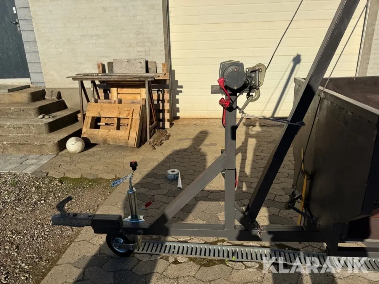 Billede 9 - ATV Trailer hjemme lavet med tipfunktions