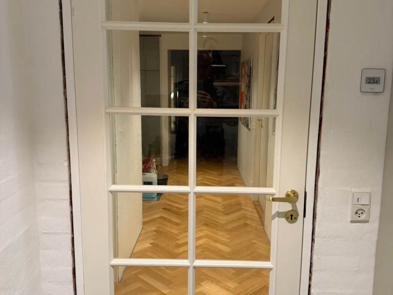 Billede 1 - Dør med sprossede vinduer 12 ruder