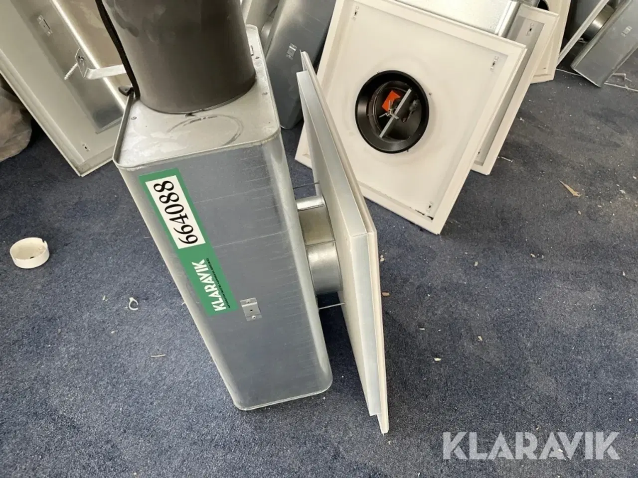 Billede 10 - Afmonteret ventilationssystem