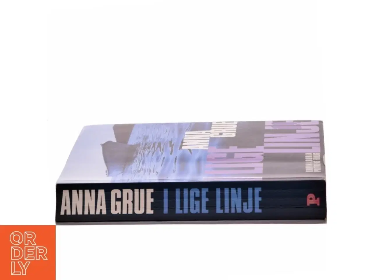 Billede 2 - I lige linje af Anna Grue (Bog)