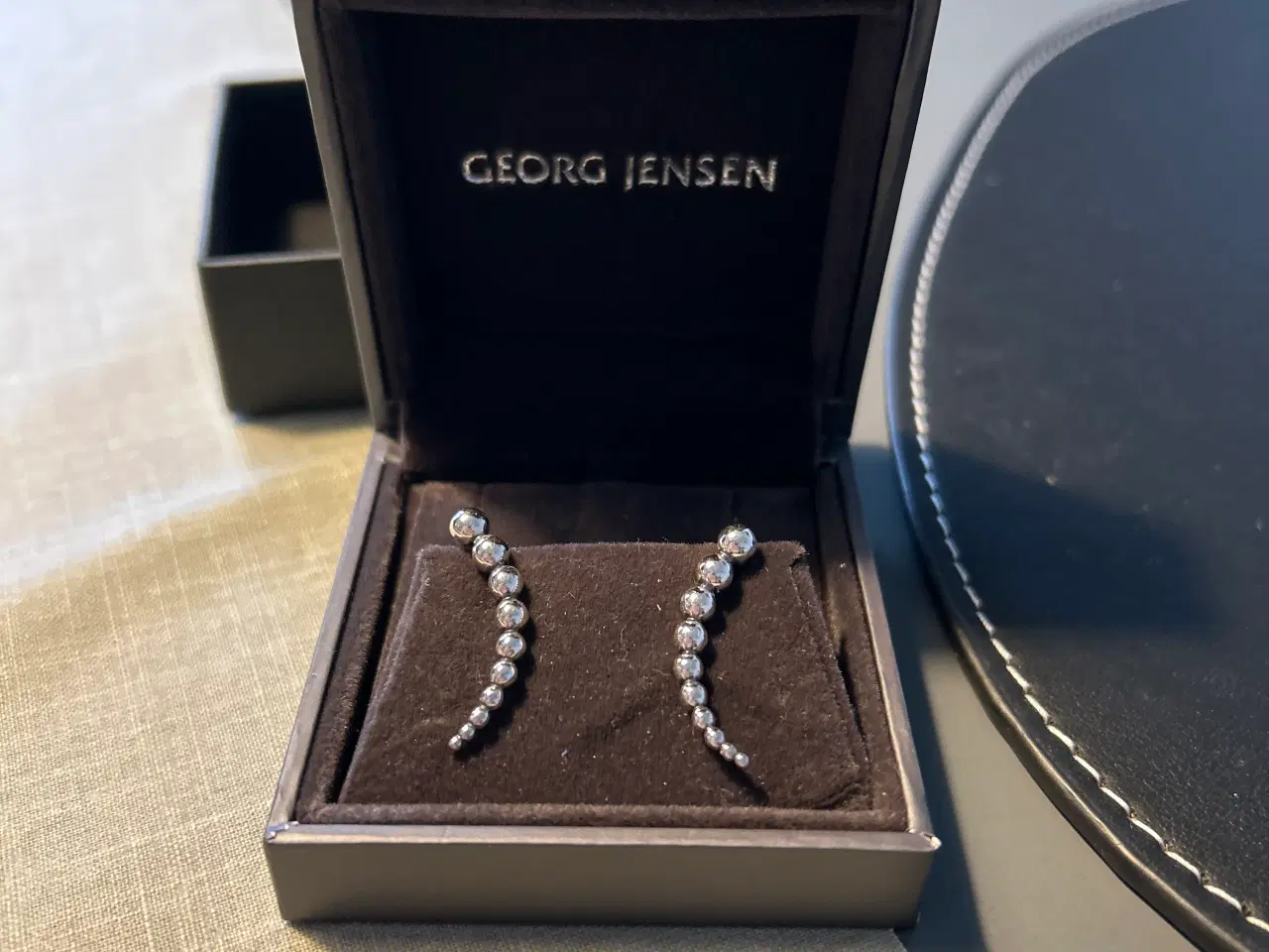 Billede 3 - Georg Jensen sølvøreringe