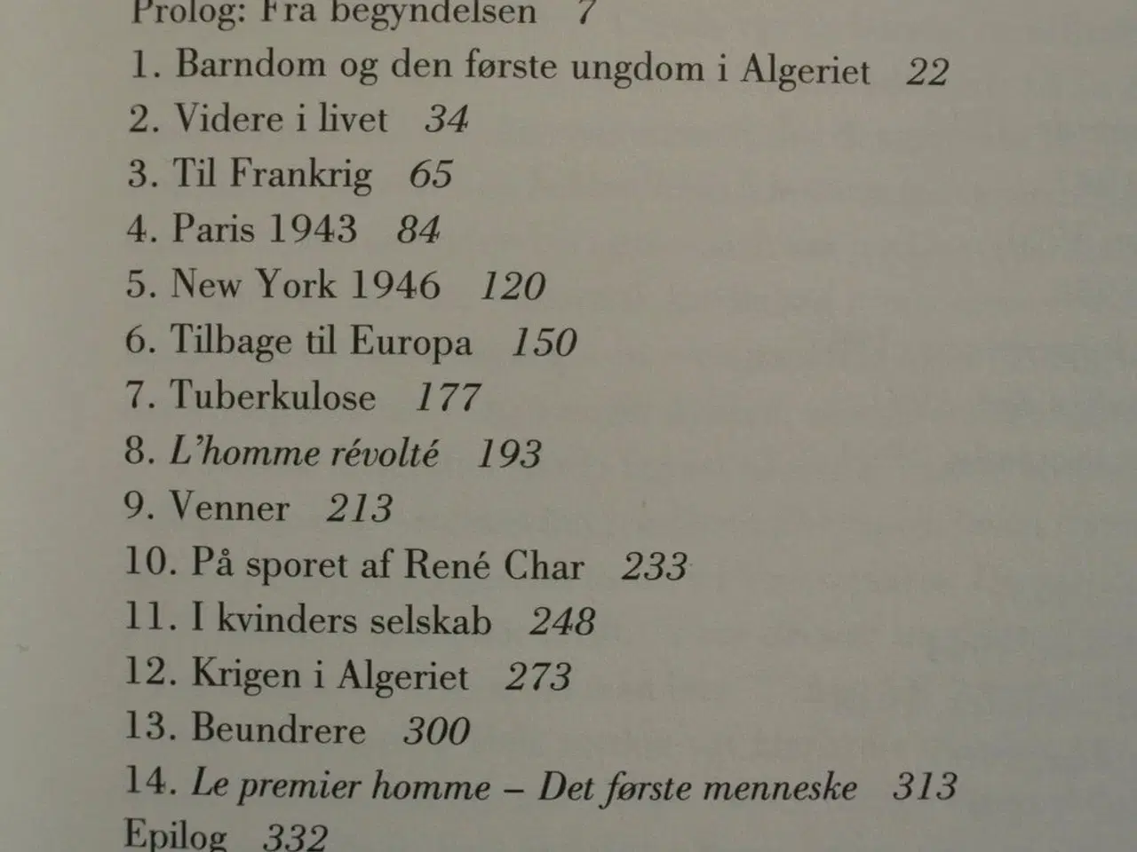 Billede 2 - camus - en romance, af elizabeth hawes