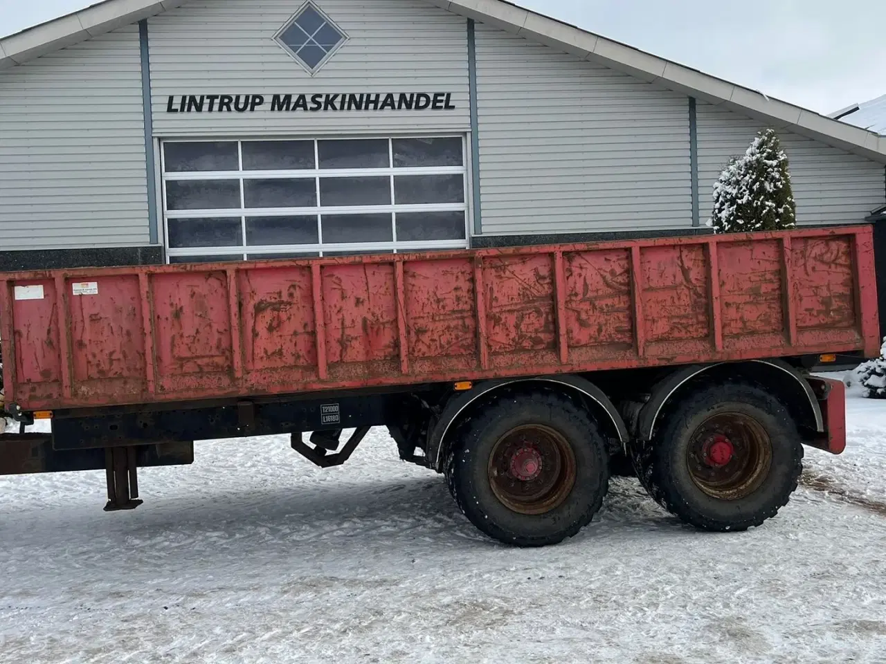 Billede 2 - Scania Dumper vogn  Med 560745R22.5 hjul montering