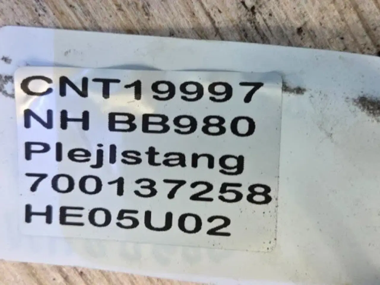 Billede 10 - New Holland BB980 Plejlstang 700137258