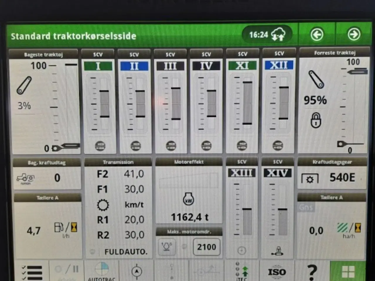 Billede 12 - John Deere 6R 185 JOHN DEERE LÆSSER, FRONTLIFT, AUTOTRAC READY