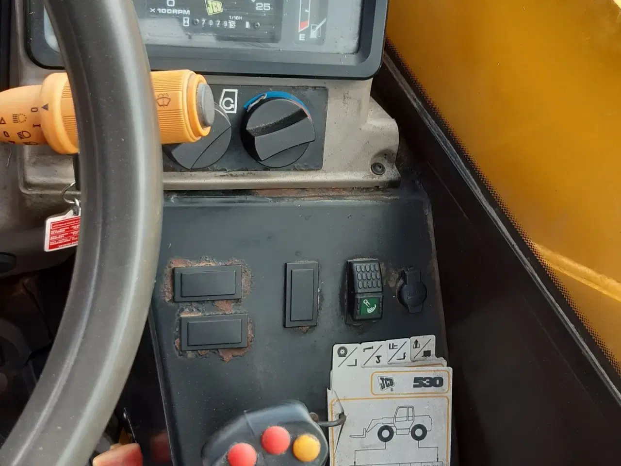 Billede 6 - JCB 530-70 årg. 1999 med 7079 timer gode dæk