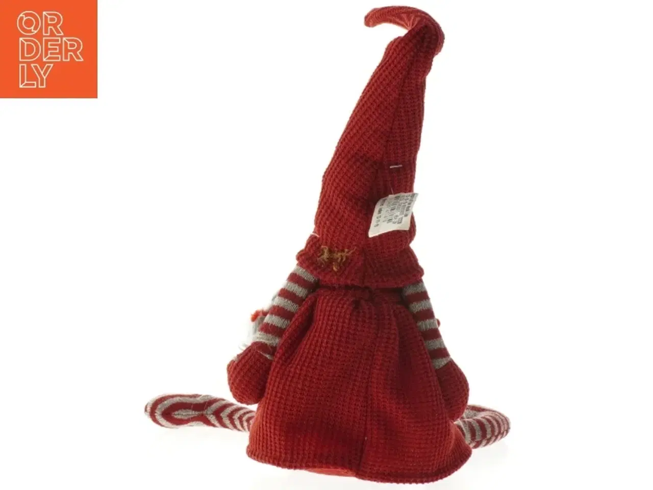 Billede 3 - Juledekoration nissefigur i stof (str. 28 cm)