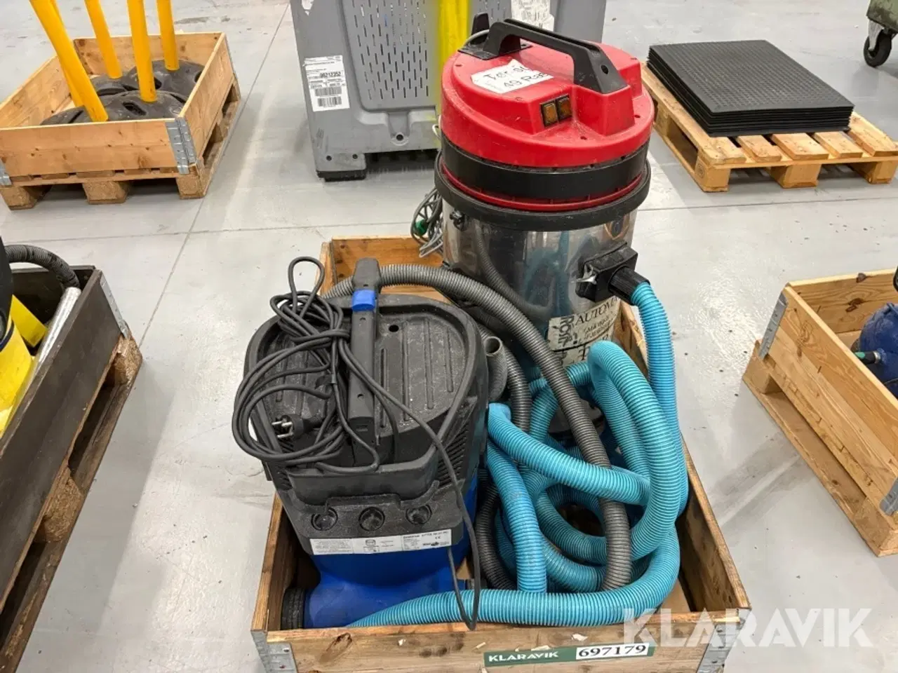 Billede 7 - Industri støvsuger Nilfisk + portotecnica - 2 enheder