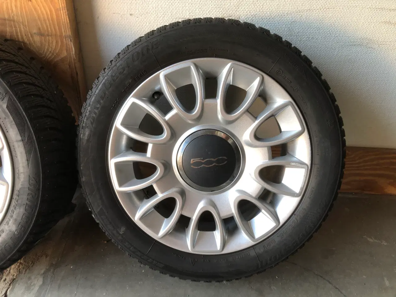 Billede 5 - Fiat 500 vinterhjul 
