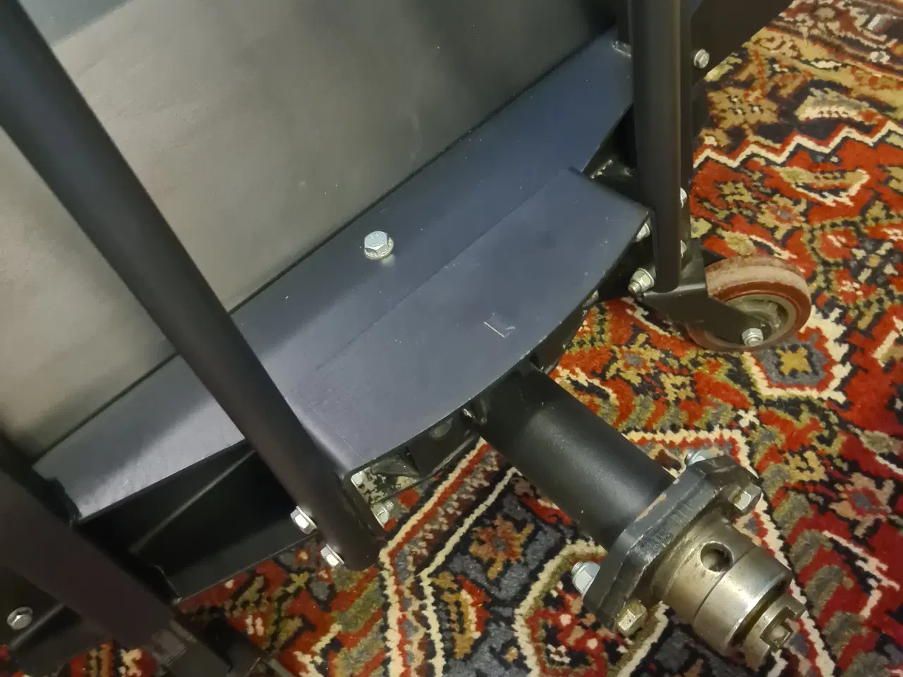 Billede 5 - Stor havefræser med kost. Texas pro trac 1350