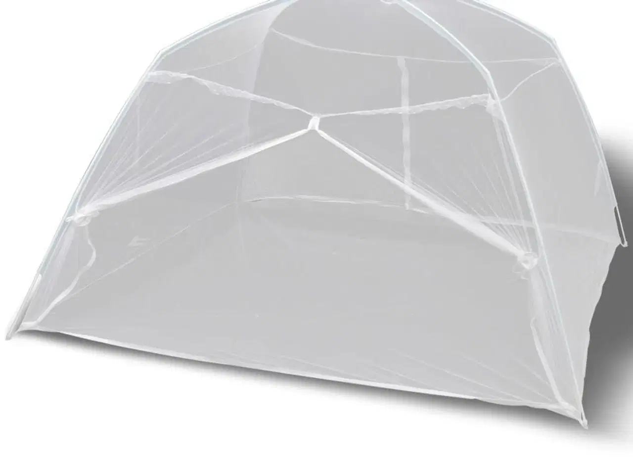 Billede 2 - Mongolsk myggenet 2 åbninger 200 x 180 x 150 cm hvid