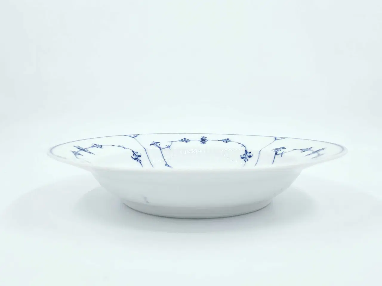 Billede 11 - Musselmalet Riflet Dyb Tallerken 1 sortering Porce