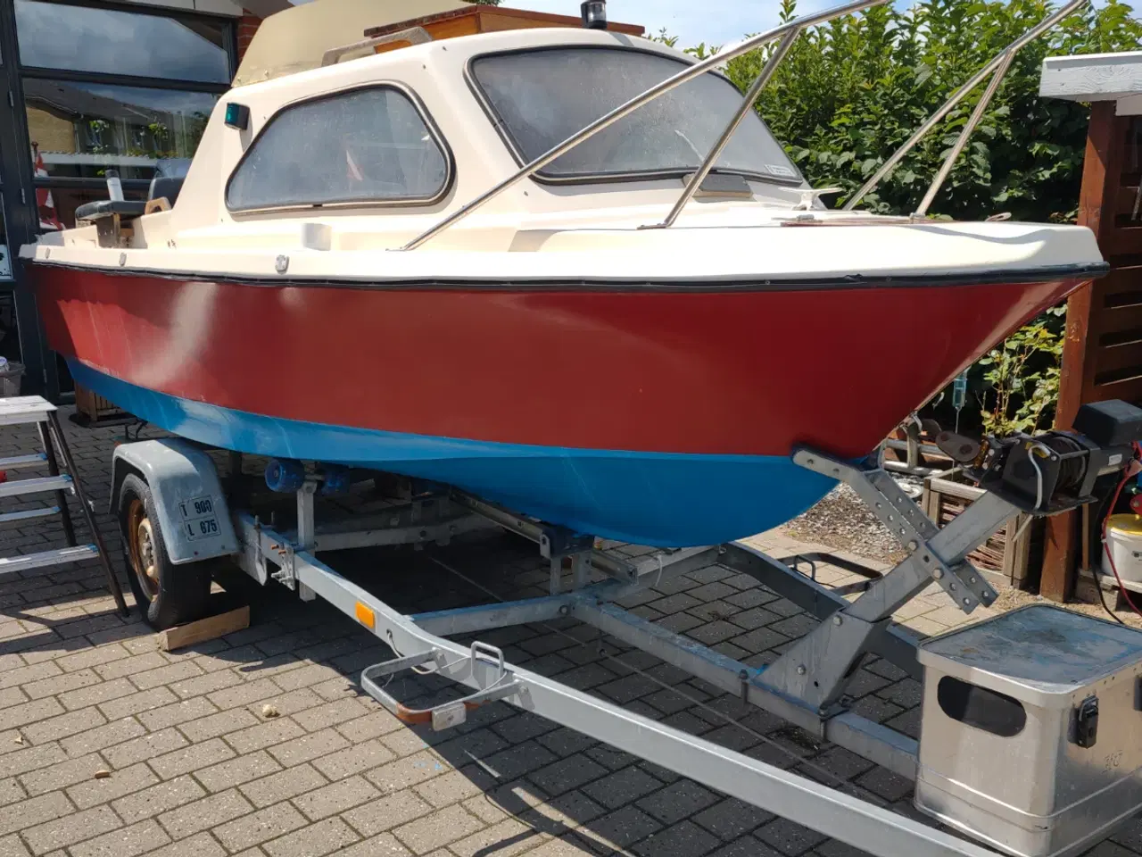 Billede 1 - Shetland kabinebåd med 40 hk 4 takt motor 