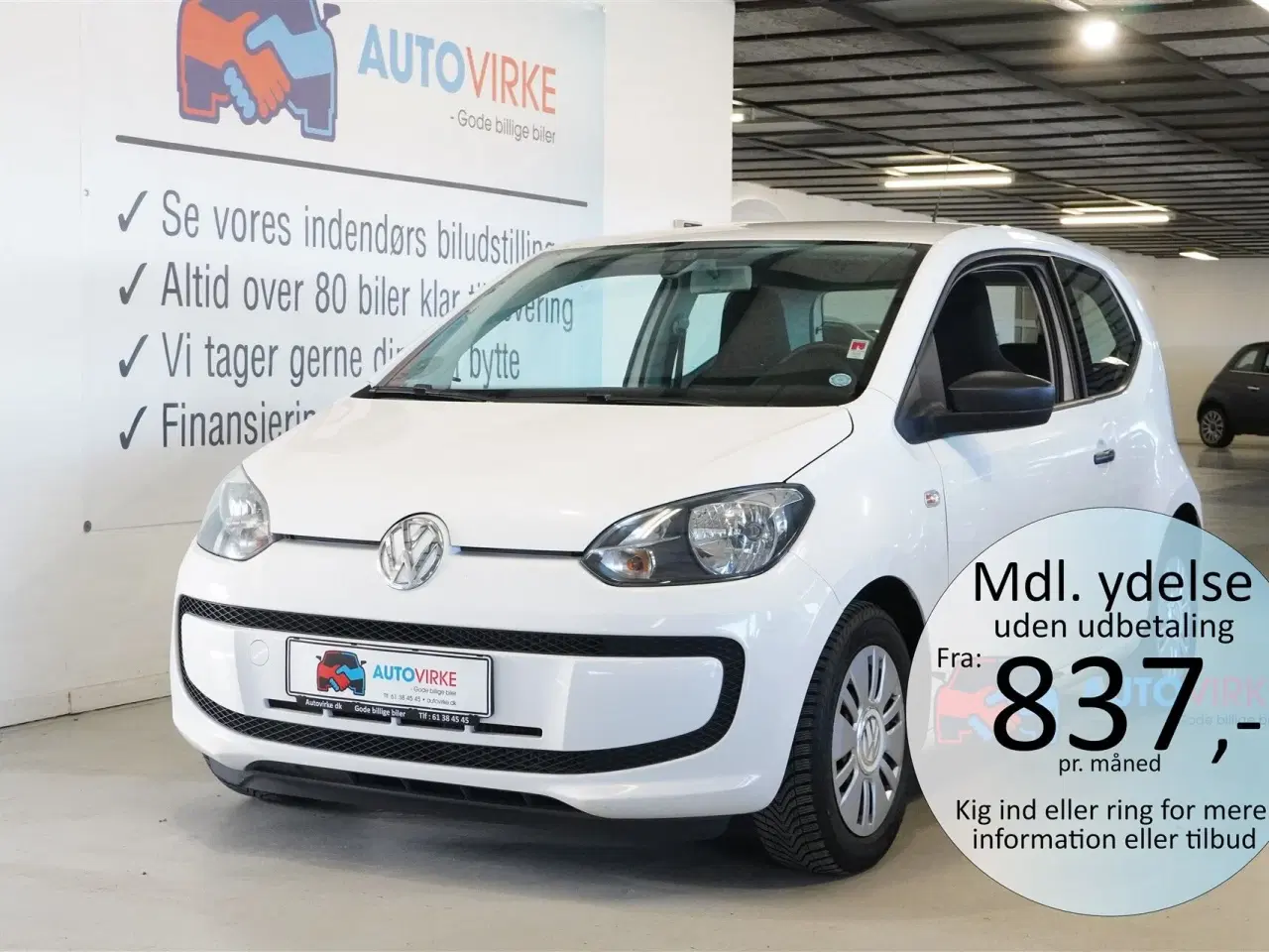 Billede 1 - VW up 1,0 Bluemotion Take 60HK 3d