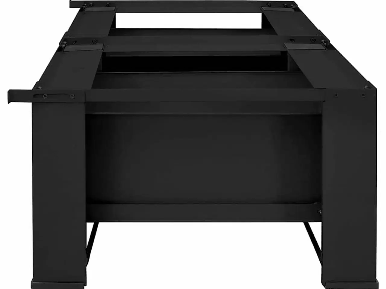 Billede 5 - Vaskemaskine Pedestal 2 stk Sort 64 x 55 x 32.5 cm Stål