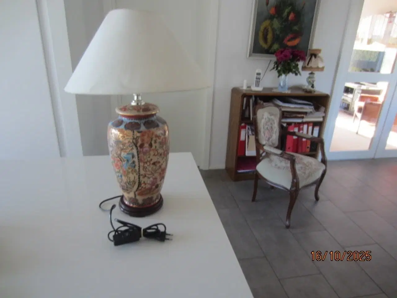 Billede 1 - Cloisonne Lampe