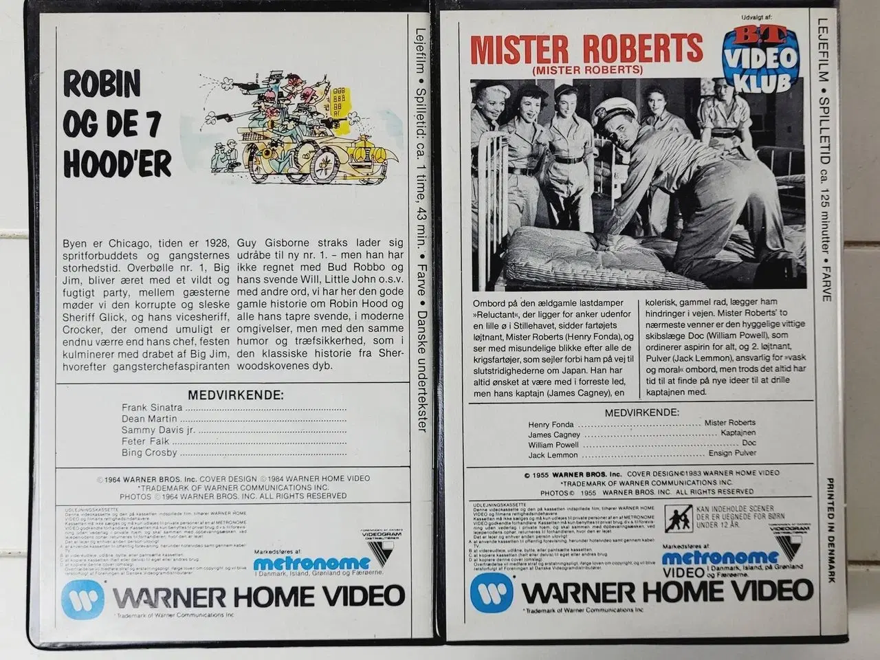 Billede 2 - ⭐️- 2 stk. Vintage VHS-samling – Sjældne Film