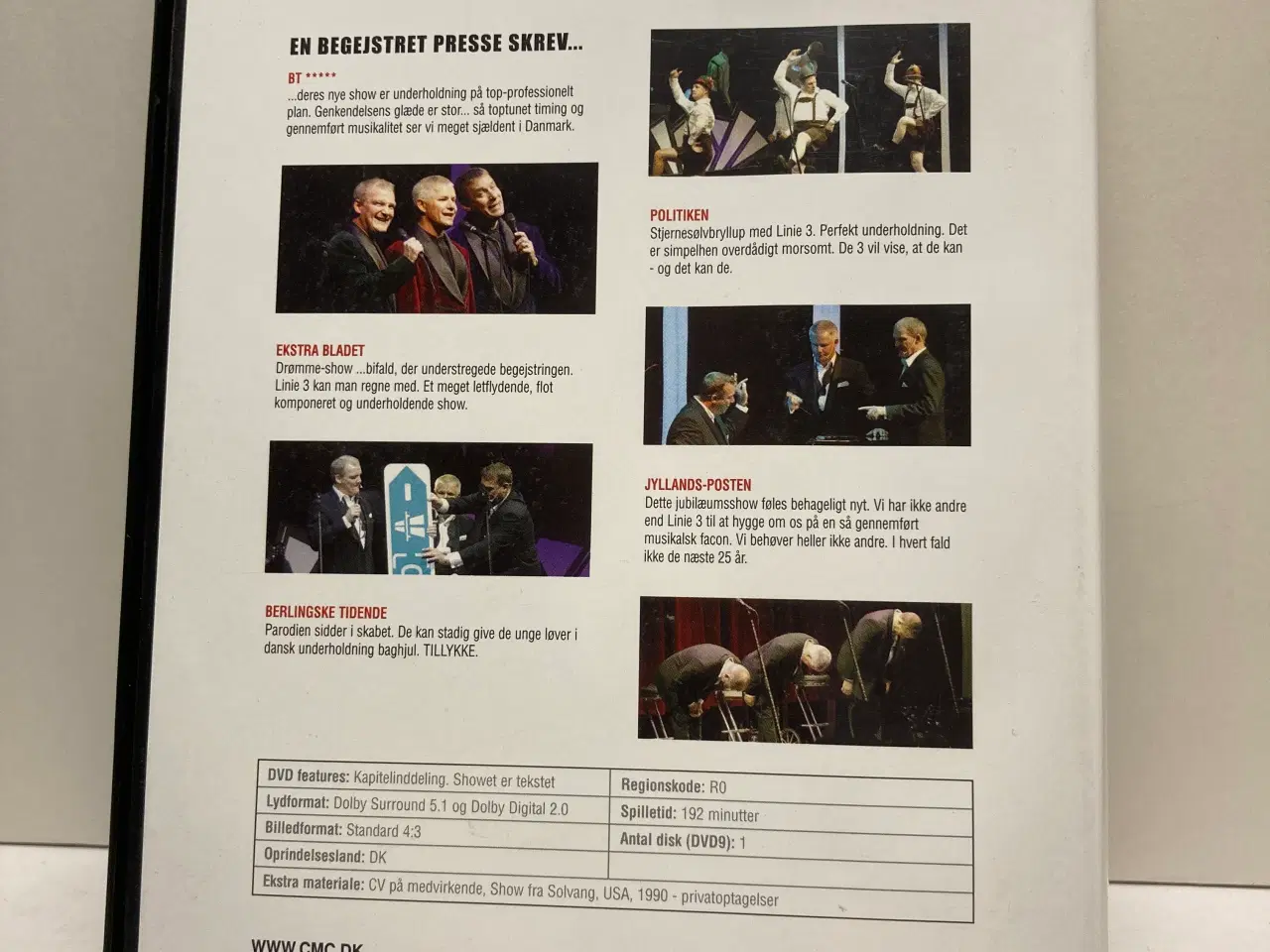 Billede 3 - DVD - LINIE 3 JUBILÆUM - 25 ÅR - 2004