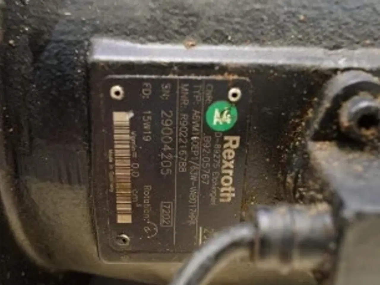 Billede 10 - Rexroth Hydrostatmotor A6VM160EP1