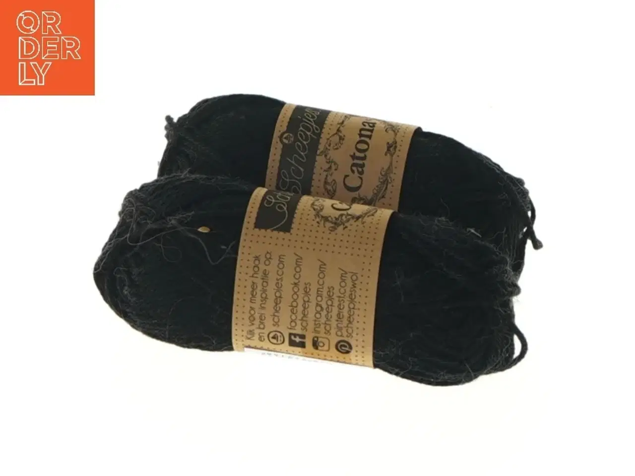 Billede 3 - Pakke med 2 garnnøgler, Scheepjes Catona fra Scheepjes (str. 2 stk 62,5m cm)