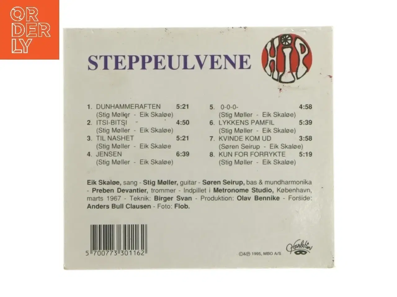Billede 3 - CD: Steppeulvene - HIP (str. 12,5x14 cm)