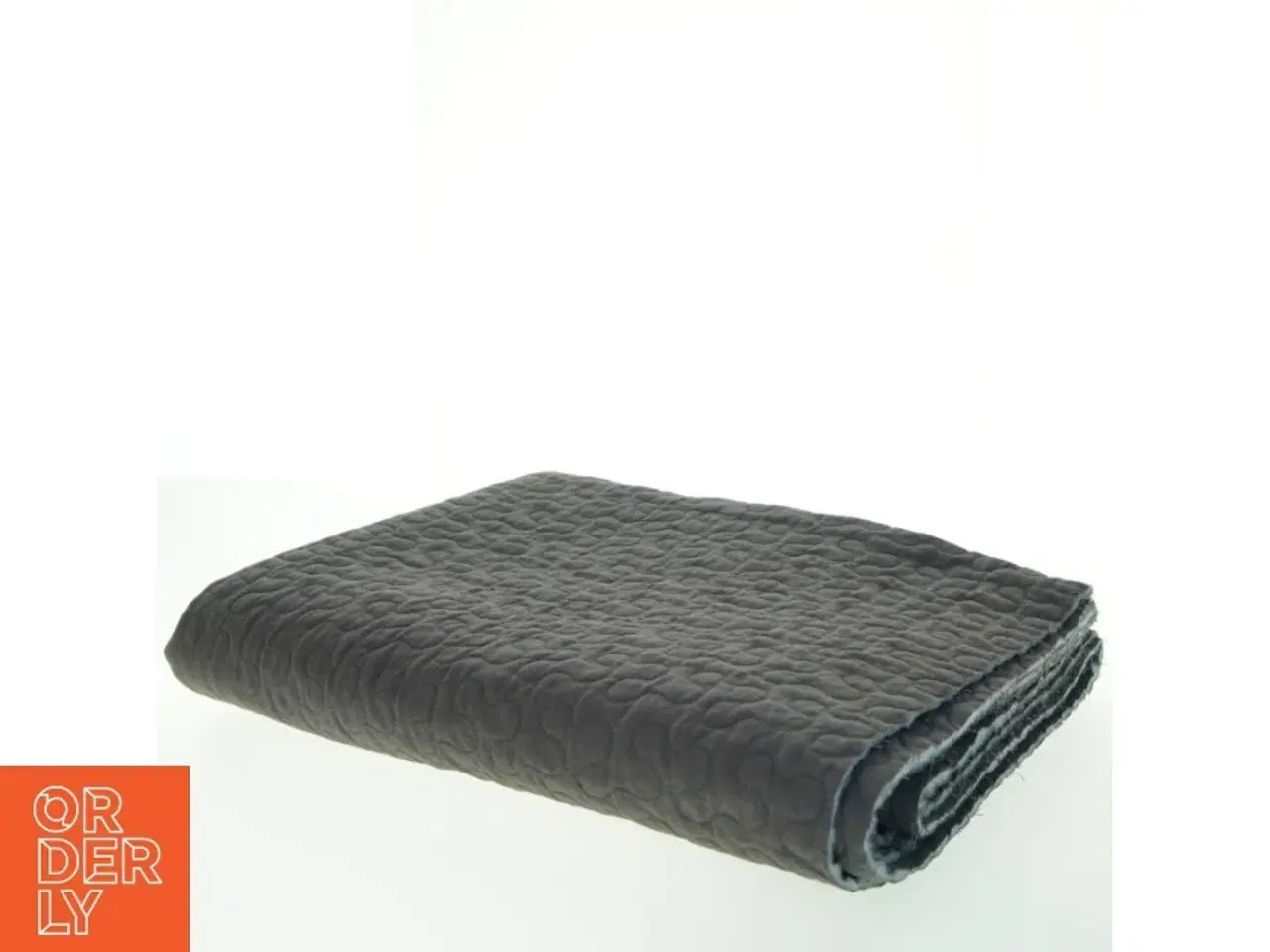 Billede 3 - Brun vatteret stof  (str. 260x85 cm)
