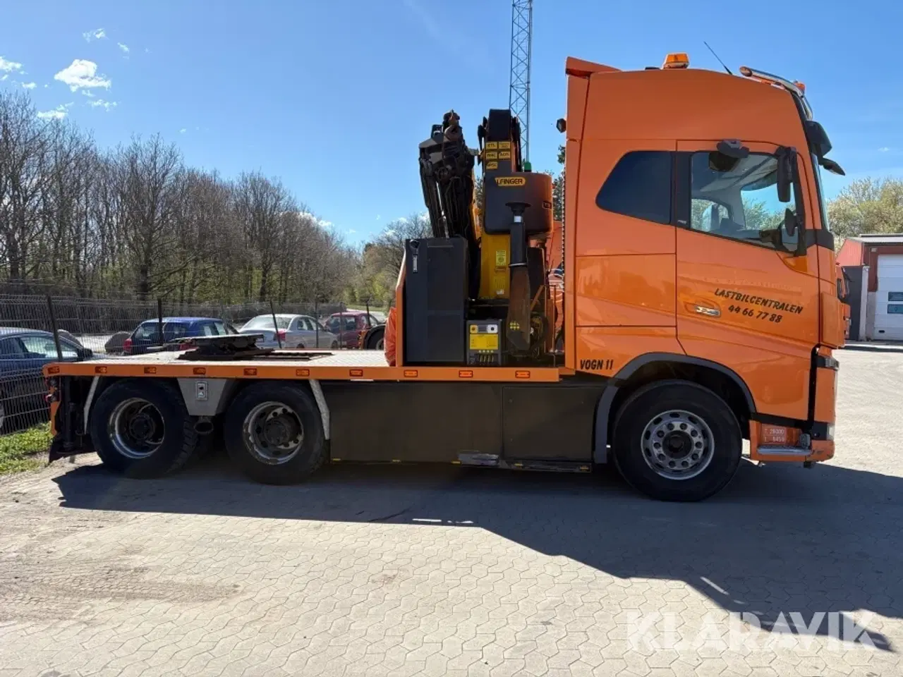 Billede 6 - Lastbil Volvo FH16 550 6x4 med mobilkran sværgodstrækker