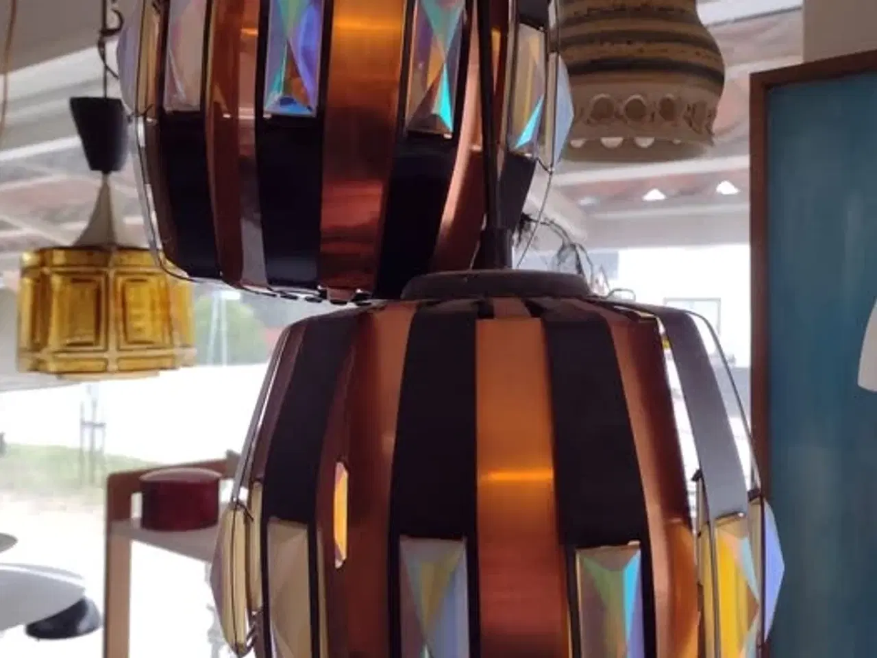 Billede 1 - 2 stk. Verner Schou pendler