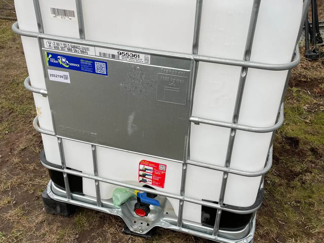 Billede 1 - Regnvandstank 1000 liter