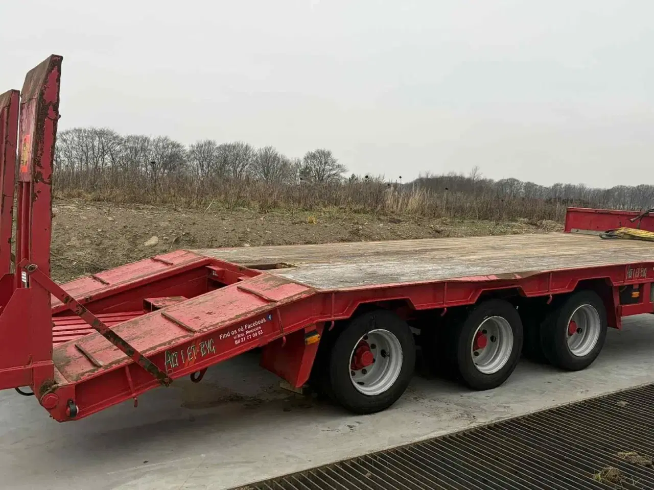 Billede 3 - Herbst 27 TON MASKINTRAILER