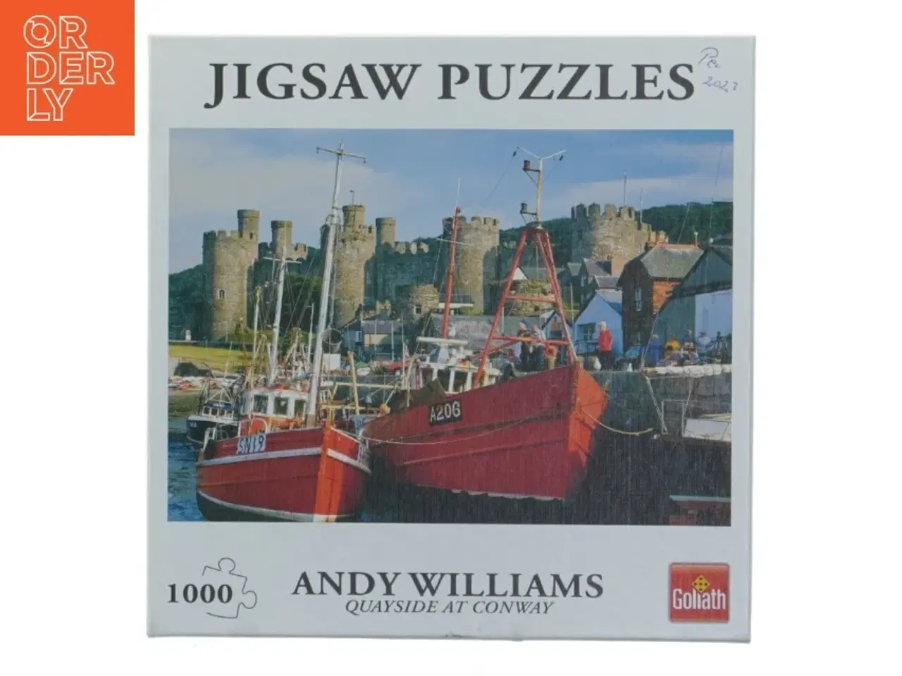 Billede 1 - Andy Williams Quayside at Conway puslespil, 1000 brikker fra Goliath (str. 1000 brikker)