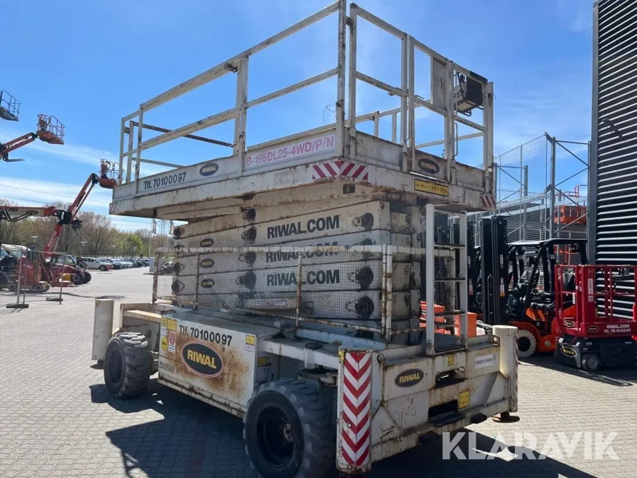 Billede 4 - Sakselift Holland Combistar B-195DL25-4WD 21.5 meter
