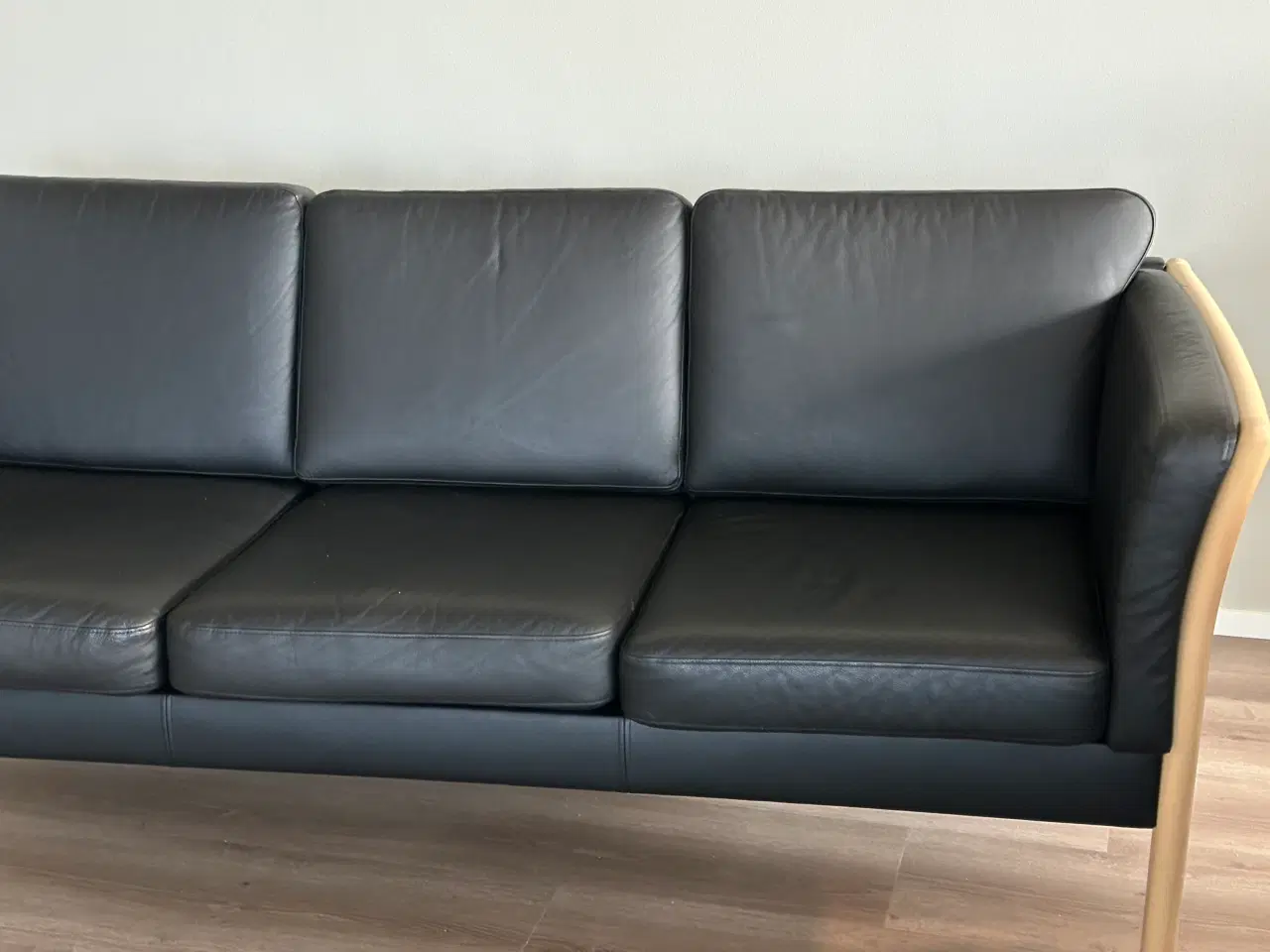 Billede 3 - 3 personers lædersofa