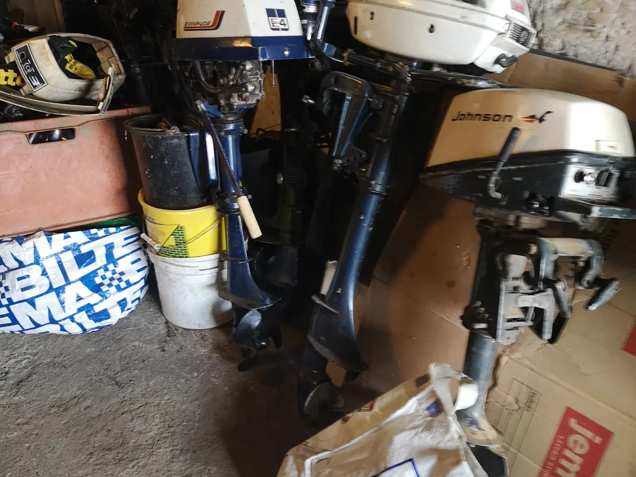 Billede 2 -   Mercury 8hk Totakt  .Yamaha 3,5 luftkølet 1000kr