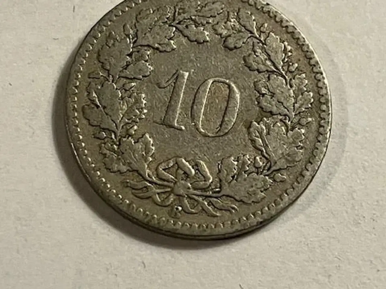 Billede 2 - 10 Rappen Switzerland 1885