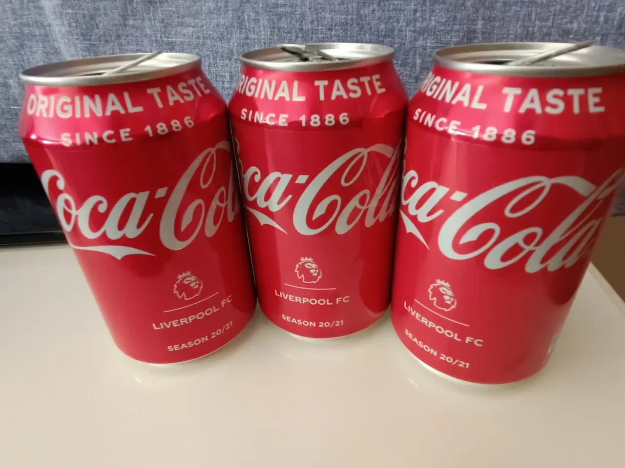 Billede 1 - Limited edition Liverpool Coca-Cola dåser