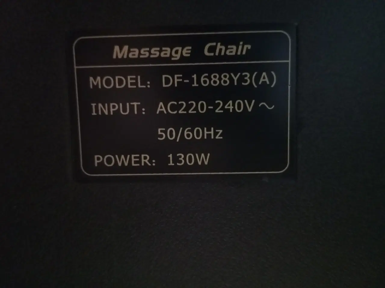 Billede 4 - Massagestol
