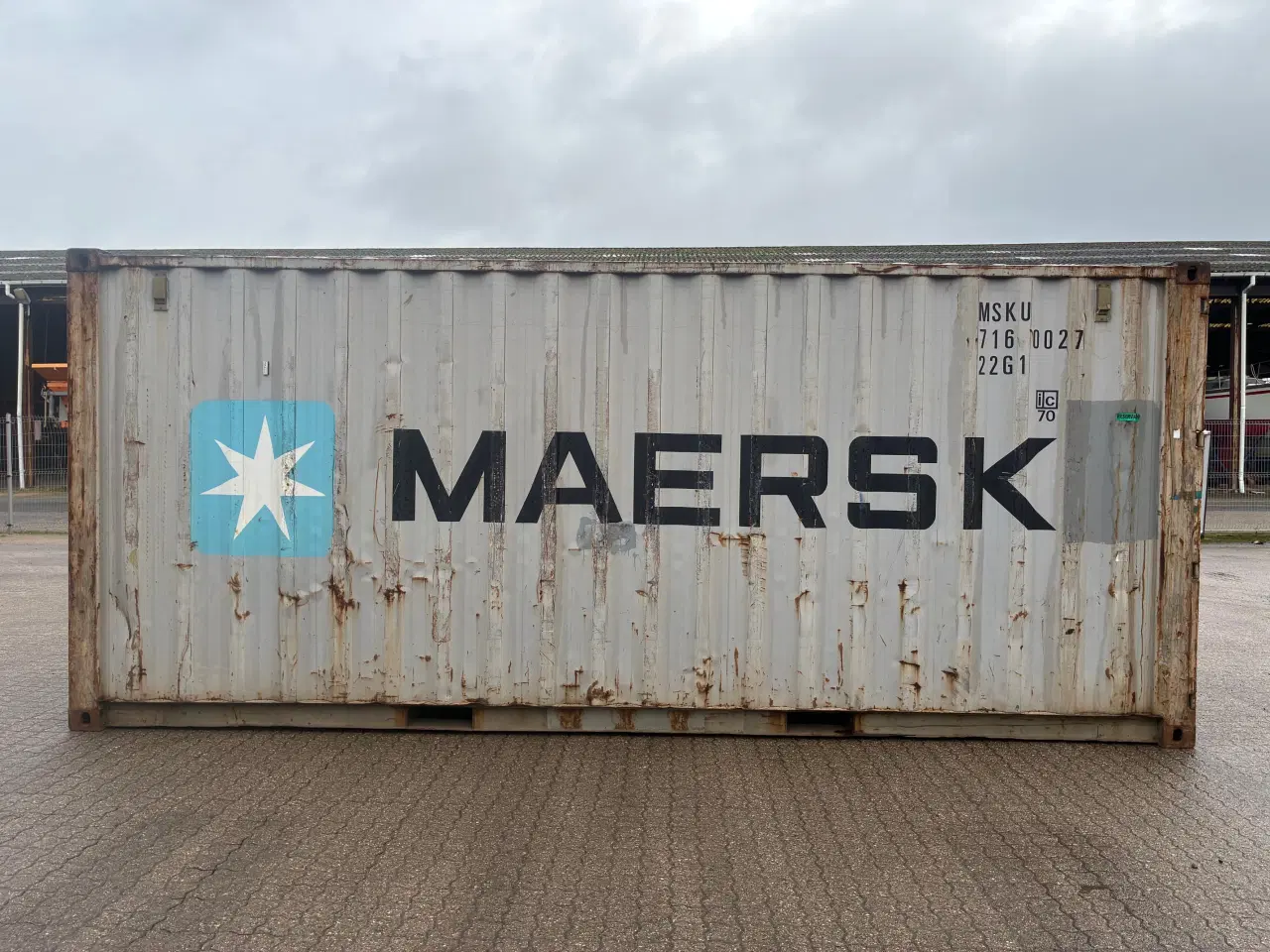 Billede 5 - 20 fods Container- ID: MSKU 716002-7