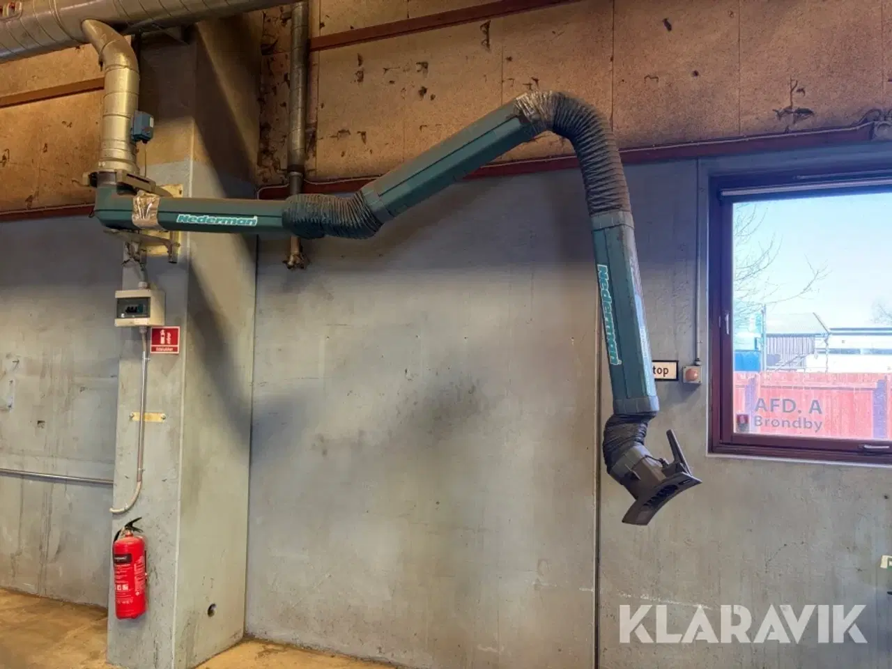 Billede 1 - Svejse-/røgudsugningsarm Nederman
