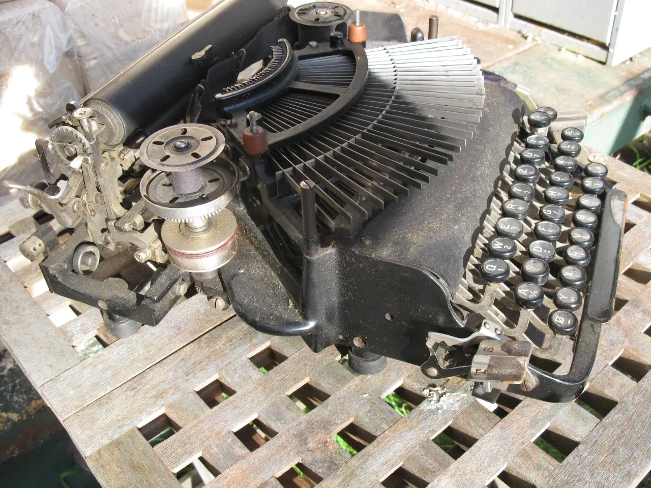 Billede 4 - ADLER skrivemaskine gammel