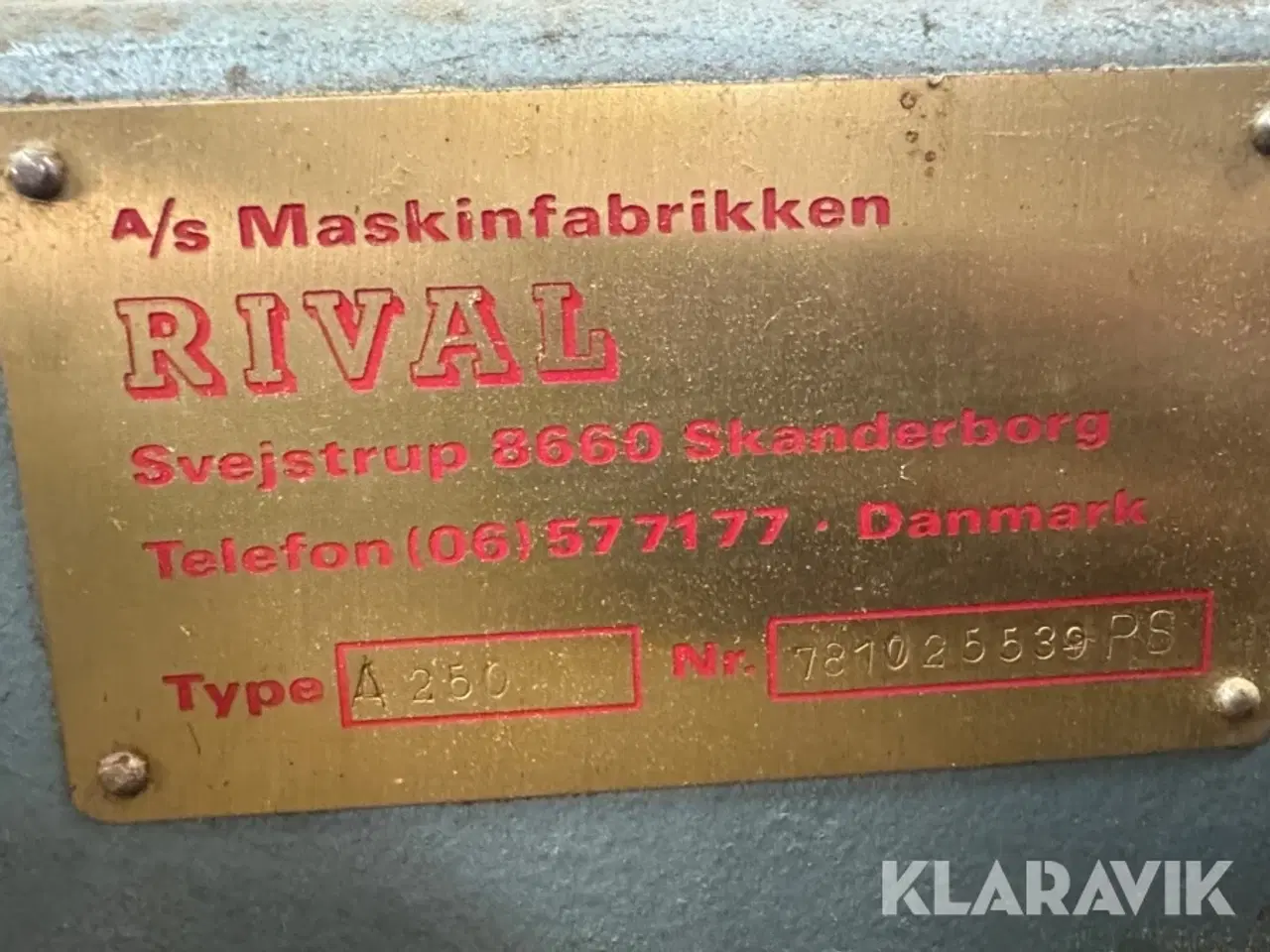 Billede 5 - Båndpudser Rival A250