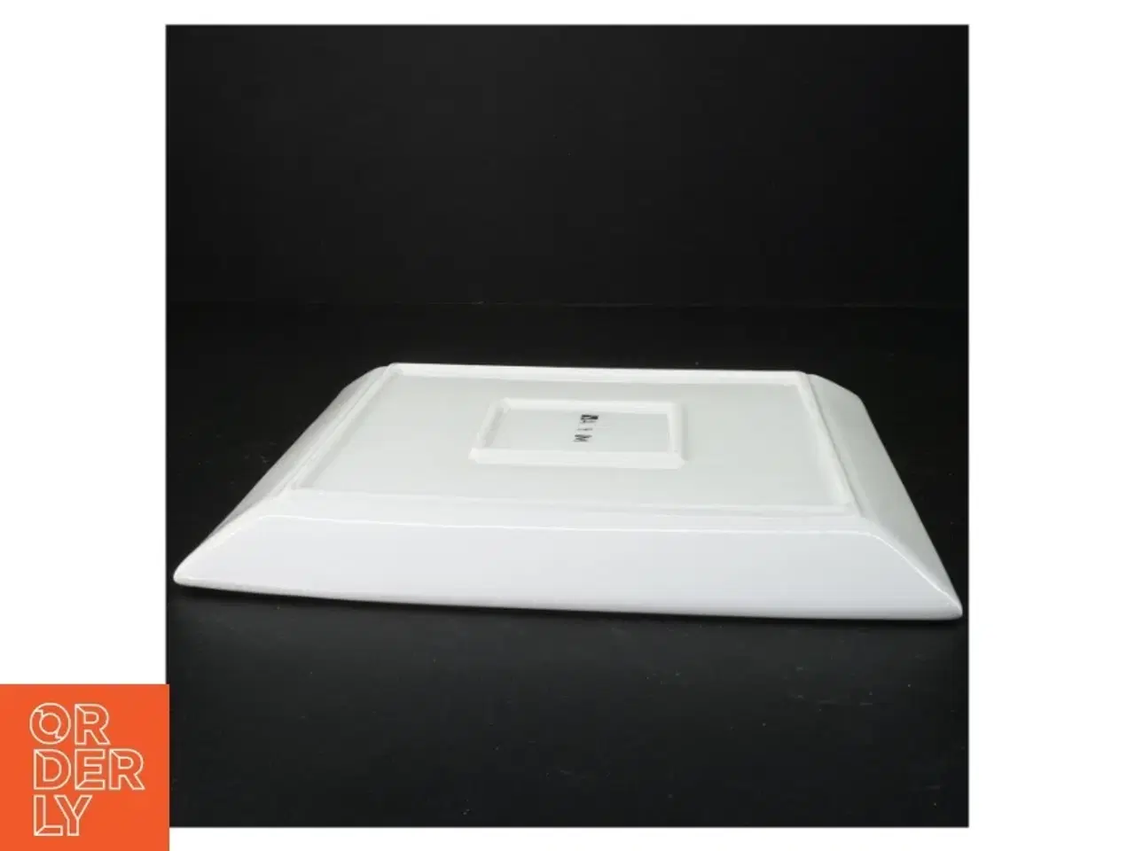 Billede 2 - Firkantet porcelænsfad (str. 26 x 26 cm)